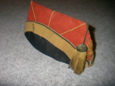 Bonnet de police voltigeur de la garde